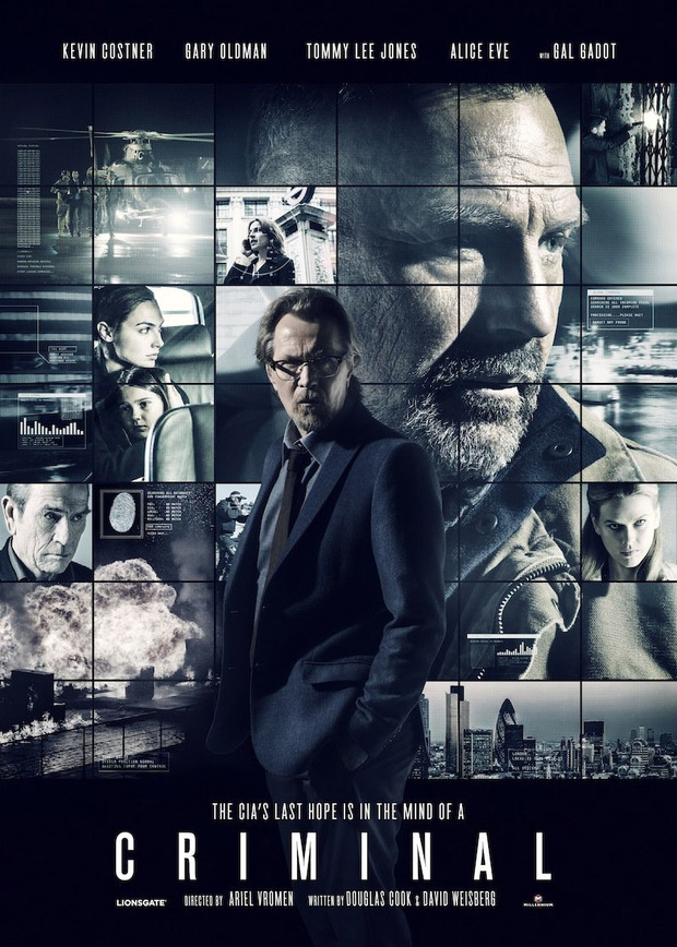 Tráiler de Criminal con Kevin Costner y Gary Oldman