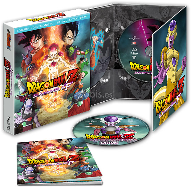 Todos los detalles de Dragon Ball Z: La Resurrección de F en Blu-ray 3D y 2D