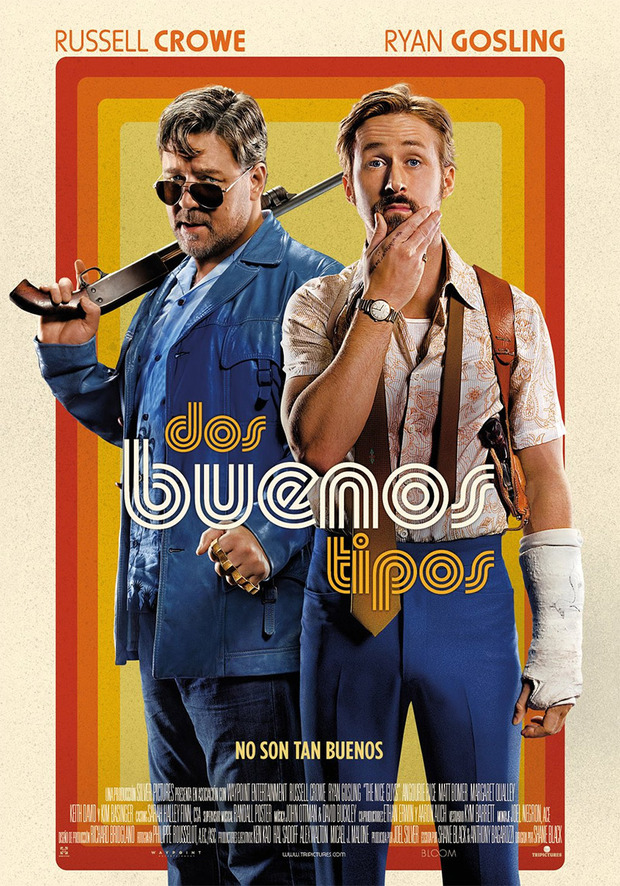 Teaser tráiler de Dos Buenos Tipos con Ryan Gosling y Russell Crowe.