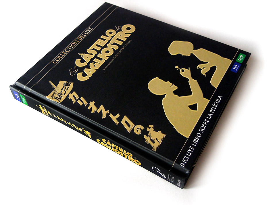 Fotografías de la edición deluxe de El Castillo de Cagliostro en Blu-ray