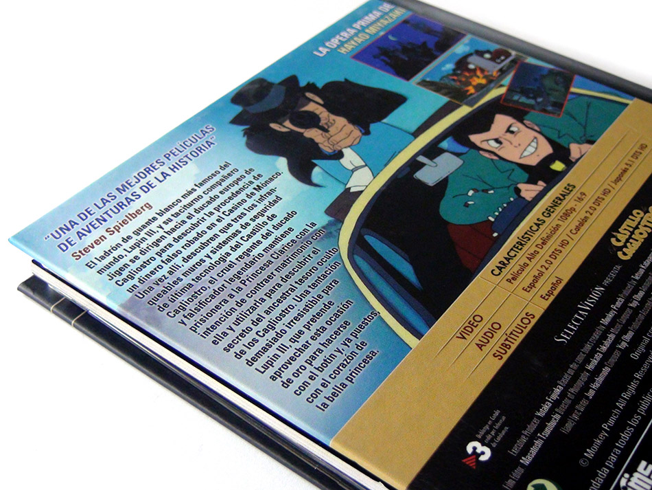 Fotografías de la edición deluxe de El Castillo de Cagliostro en Blu-ray 8