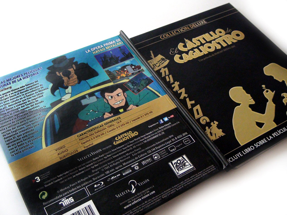 Fotografías de la edición deluxe de El Castillo de Cagliostro en Blu-ray 9