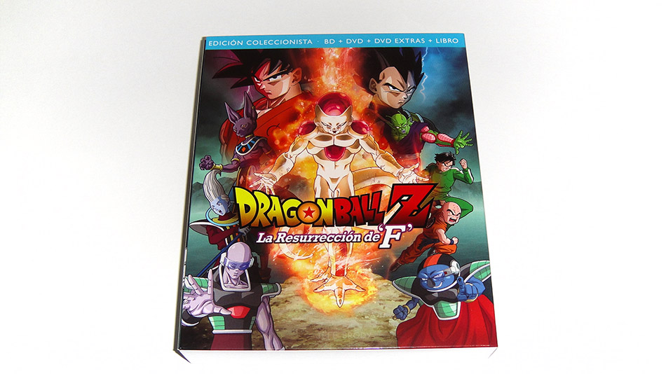 Fotografías de la ed. coleccionista de Dragon Ball Z: La Resurrección de F en Blu-ray 1