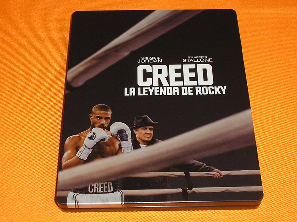 Fotografías del Steelbook de Creed. La Leyenda de Rocky en Blu-ray 5