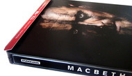 Fotografías del Steelbook con postales de Macbeth en Blu-ray