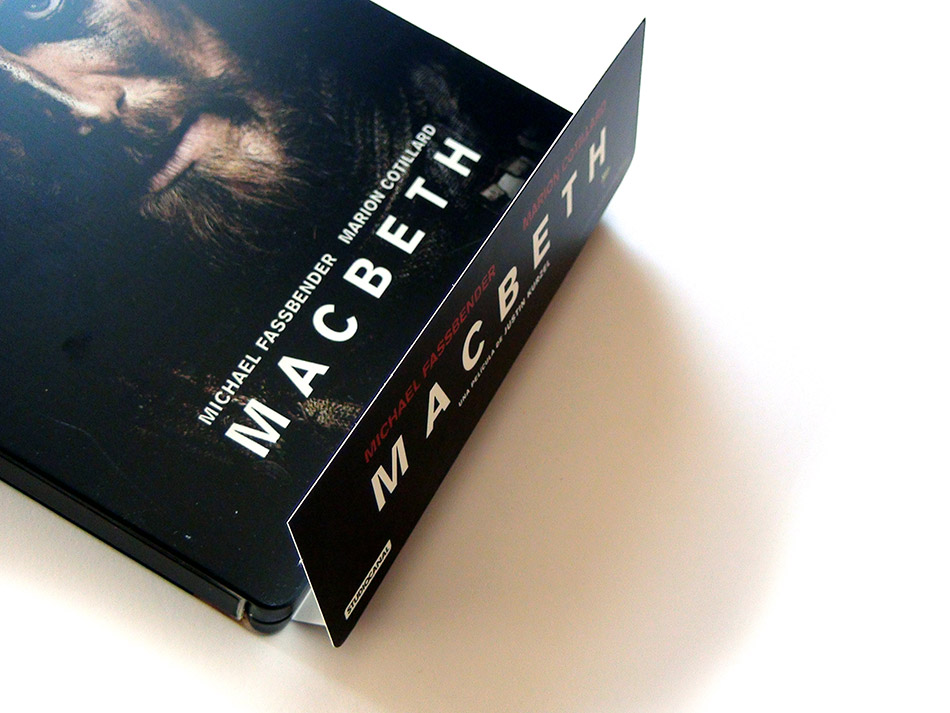 Fotografías del Steelbook de Macbeth en Blu-ray 5
