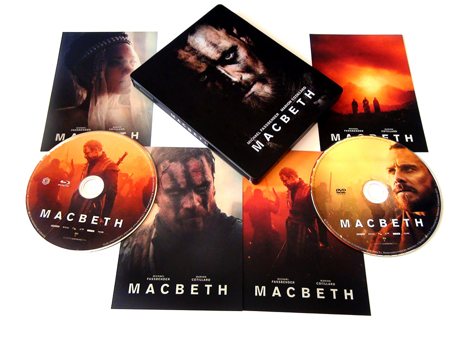 Fotografías del Steelbook de Macbeth en Blu-ray 17