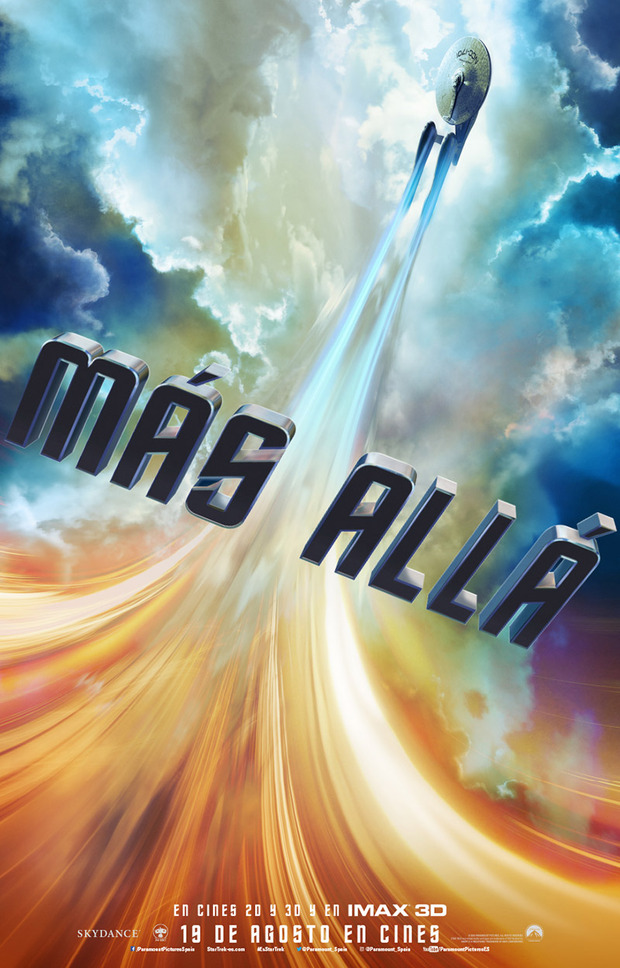 Póster definitivo de la película Star Trek: Más Allá 2