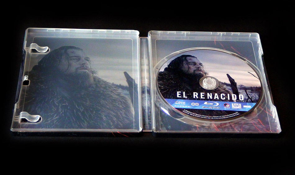 Fotografías del Steelbook de El Renacido en Blu-ray 12