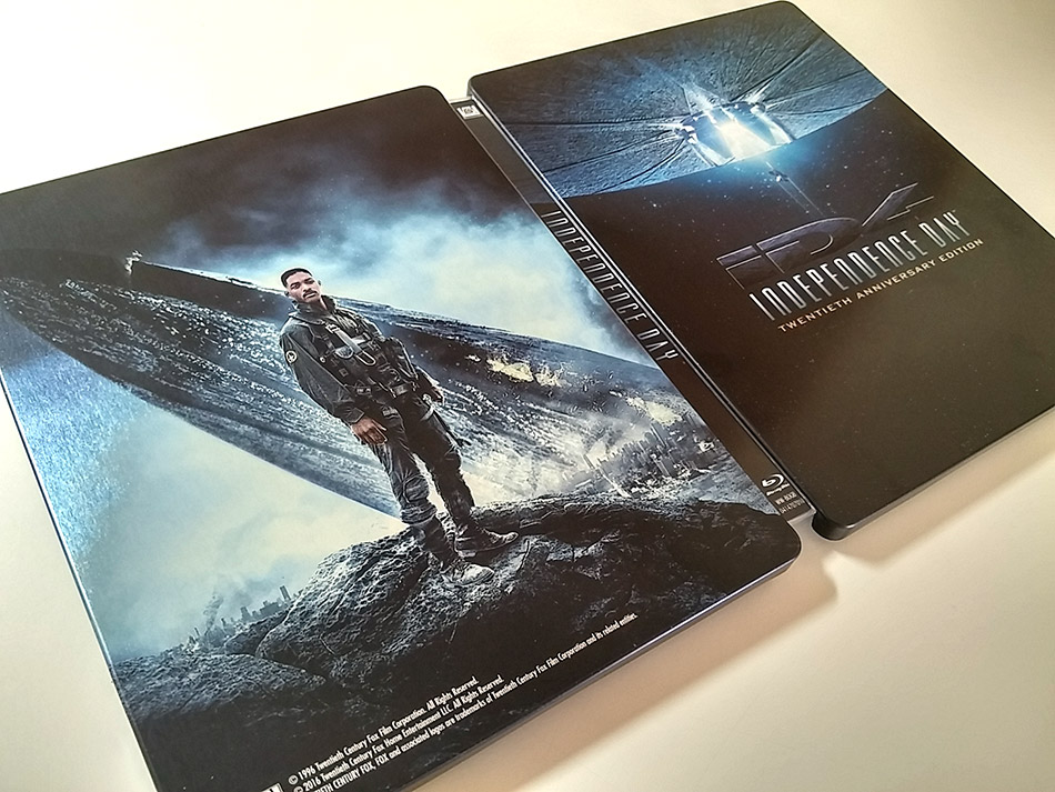 Fotografías del Steelbook de Independence Day 20º aniversario Blu-ray (UK) 8