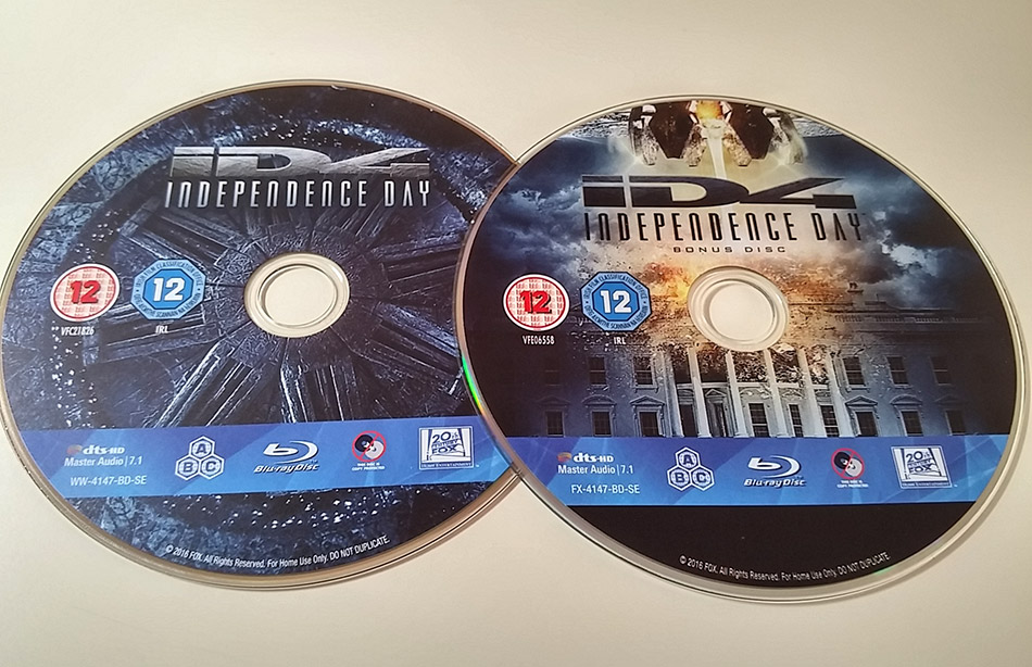 Fotografías del Steelbook de Independence Day 20º aniversario Blu-ray (UK) 11