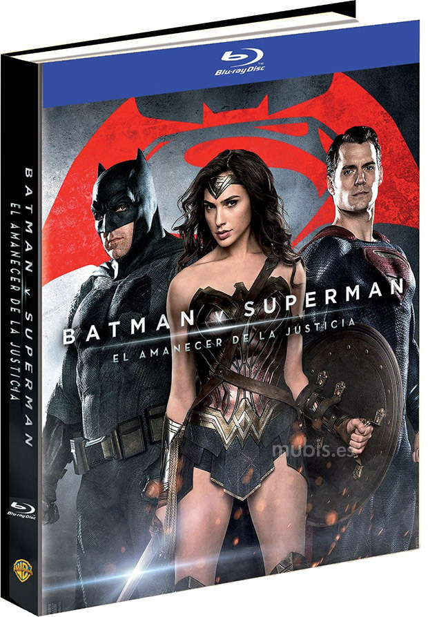 Carátulas de Batman v Superman: El Amanecer de la Justicia en Blu-ray