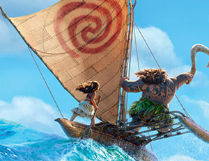 Teaser póster español de Vaiana (Moana)