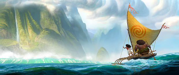 Teaser póster español de Vaiana (Moana)