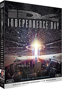 Comparativa Independence Day en Blu-ray - Normal vs 20º aniversario