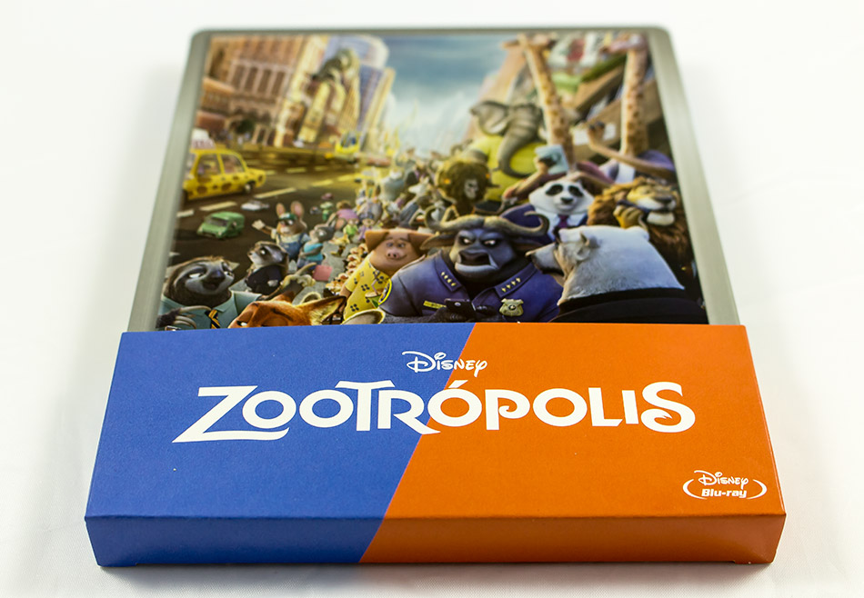 Fotografías del Steelbook de Zootrópolis en Blu-ray 4