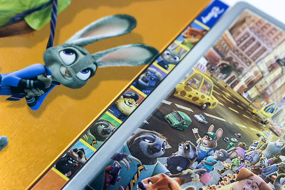 Fotografías del Steelbook de Zootrópolis en Blu-ray 13