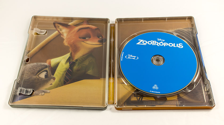 Fotografías del Steelbook de Zootrópolis en Blu-ray 14