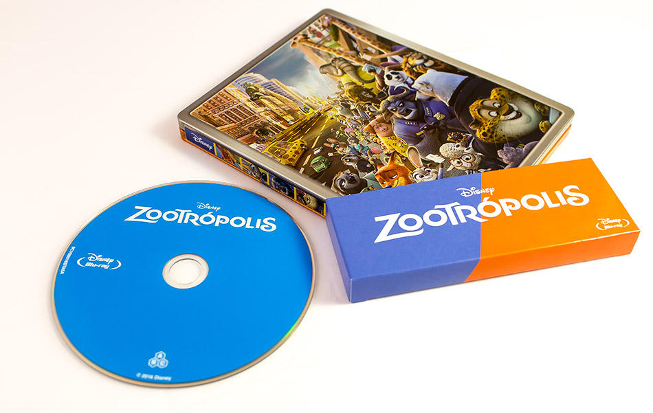 Fotografías del Steelbook de Zootrópolis en Blu-ray 18