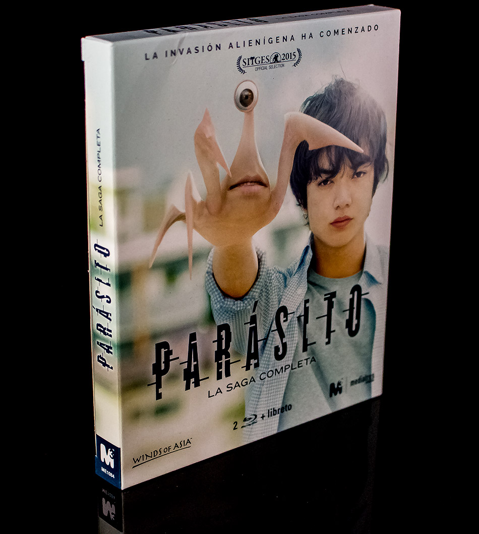 Fotografías del pack Parásito con la saga completa en Blu-ray 1