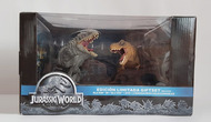 Fotografías de la edición limitada con figuras de Jurassic World en Blu-ray