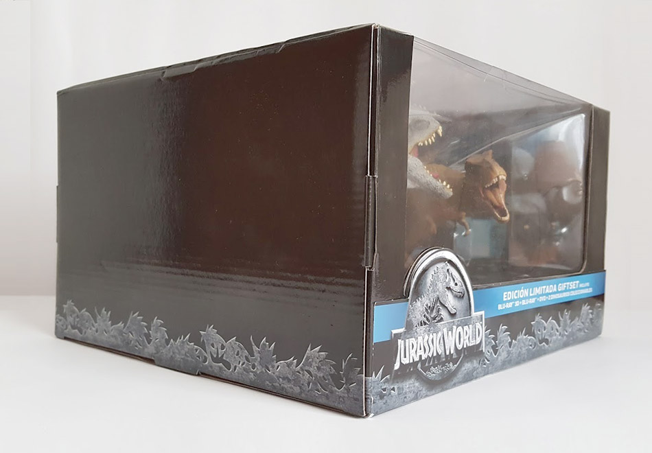 Fotografías de la edición limitada con figuras de Jurassic World en Blu-ray 2