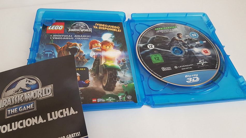 Fotografías de la edición limitada con figuras de Jurassic World en Blu-ray 13