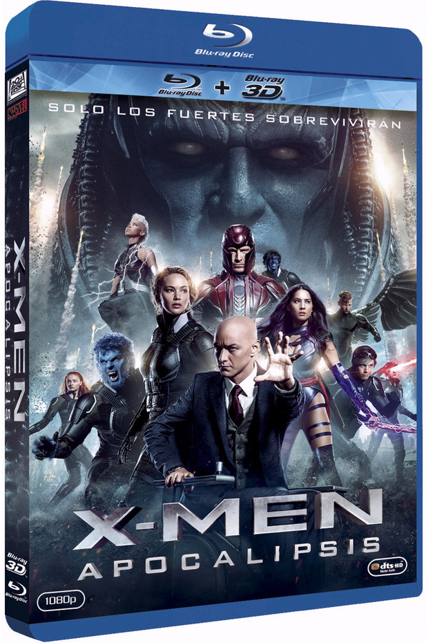 X-Men: Apocalipsis Blu-ray 3D