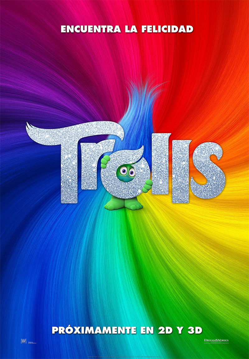 Primer tráiler en castellano de Trolls, lo nuevo de DreamWorks
