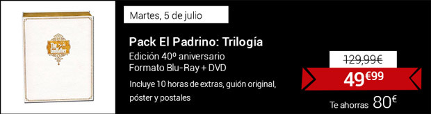Oferta Bang!: El Padrino 40º aniversario en Blu-ray por 49,99 € 4