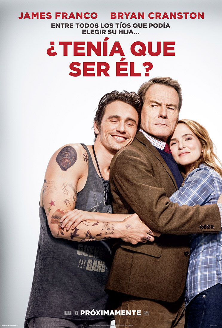 Tráiler de ¿Tenía que ser Él? con Bryan Cranston y James Franco