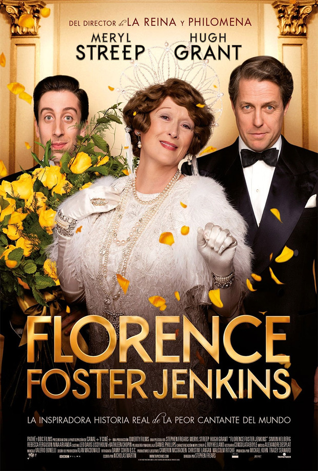 Tráiler de Florence Foster Jenkins, dirigida por Tráiler de Florence Foster Jenkins, Stephen Frears