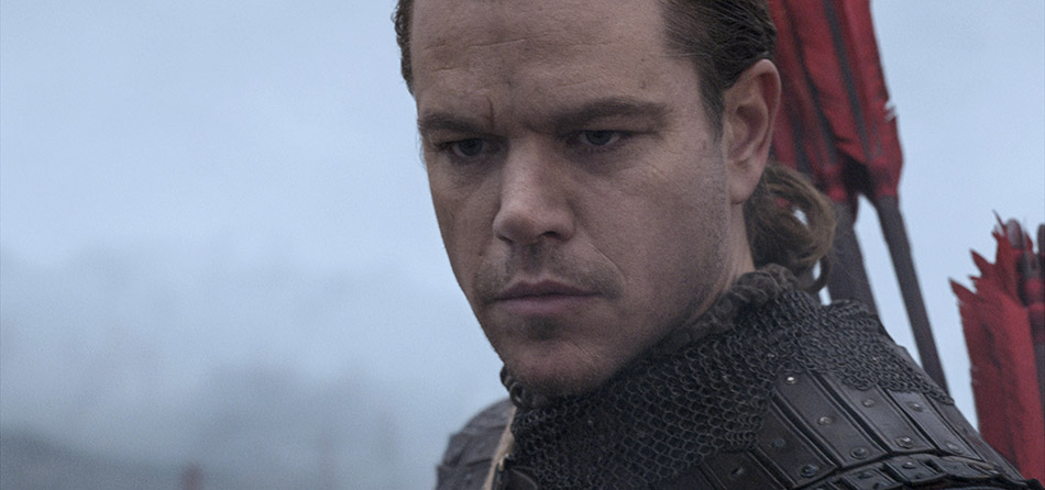 Tráiler de La Gran Muralla con Matt Damon. Dirige Zhang Yimou