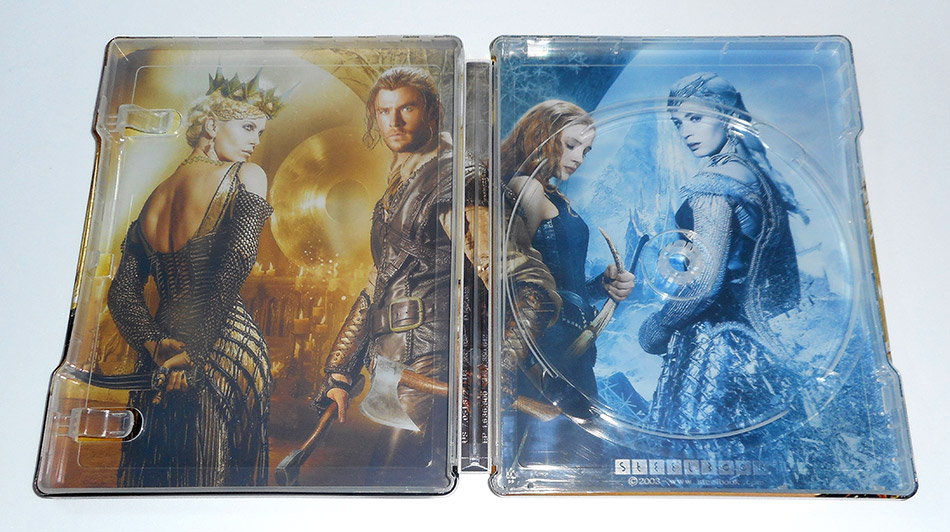 Fotografías del Steelbook de El Cazador y la Reina del Hielo en Blu-ray 9