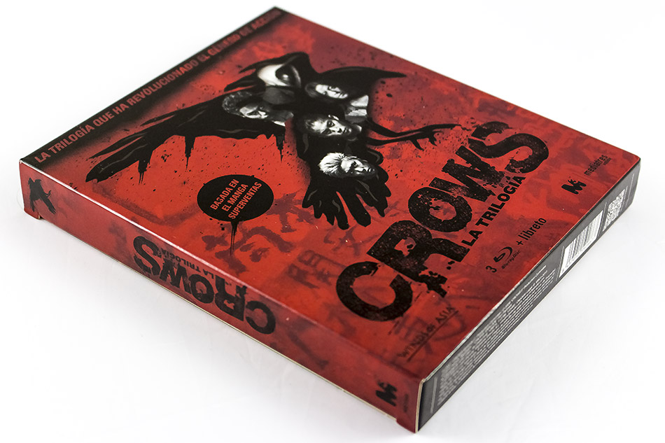 Fotografías del pack con la Trilogía Crows en Blu-ray 1