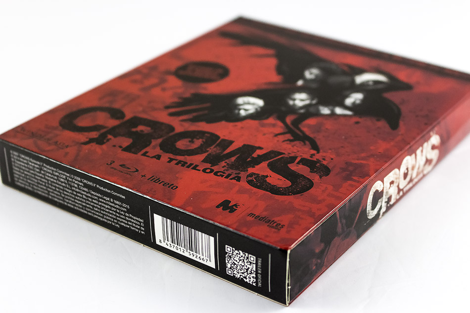 Fotografías del pack con la Trilogía Crows en Blu-ray 2