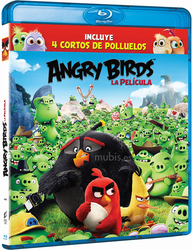 Detalles del Blu-ray de Angry Birds. La Película 1