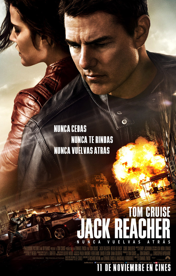 Póster de Jack Reacher: Nunca Vuelvas Atrás