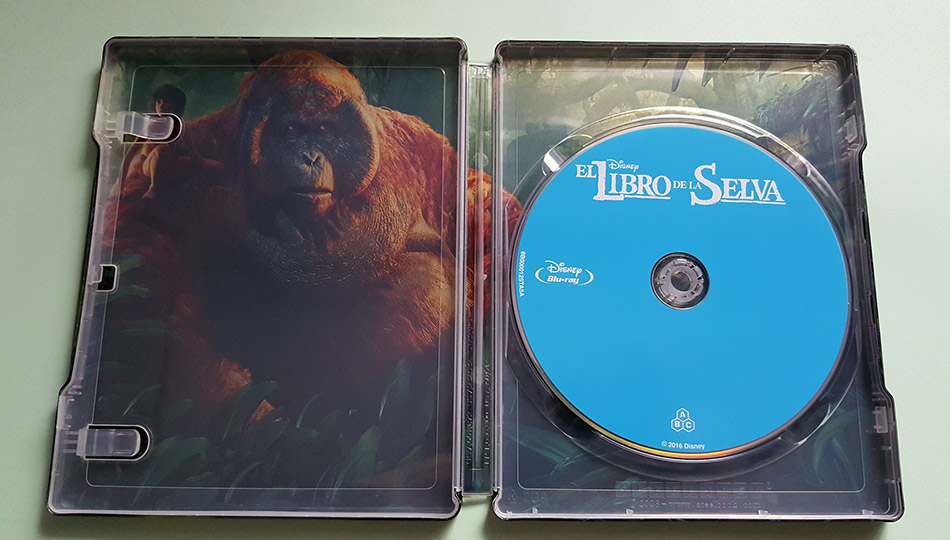 Fotografías del Steelbook de El Libro de la Selva en Blu-ray 8