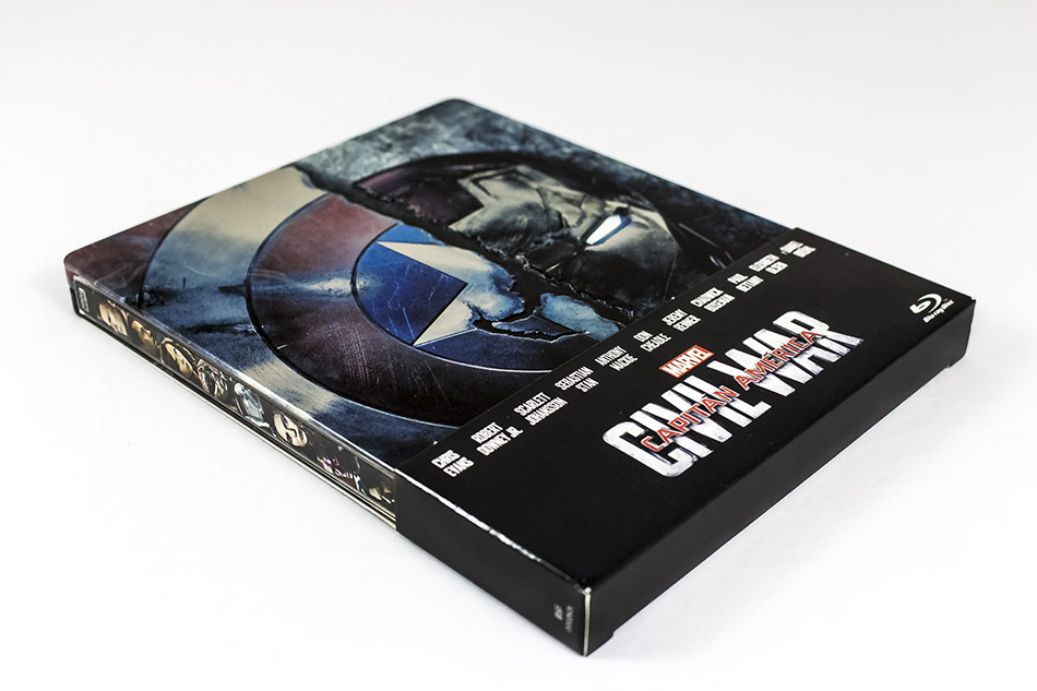 Fotografías del Steelbook de Capitán América: Civil War en Blu-ray 1