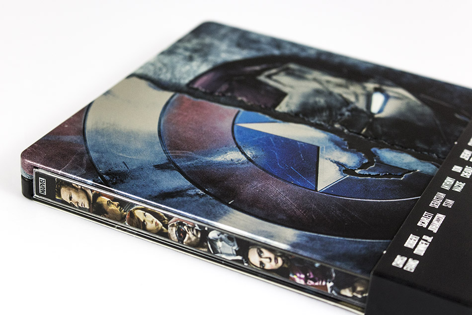 Fotografías del Steelbook de Capitán América: Civil War en Blu-ray 2