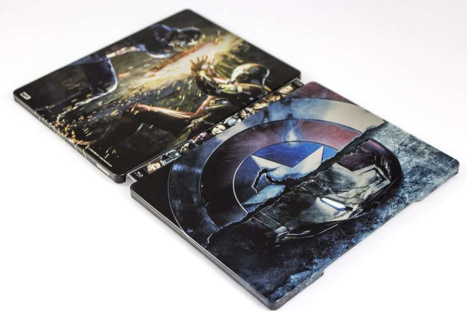 Fotografías del Steelbook de Capitán América: Civil War en Blu-ray 10