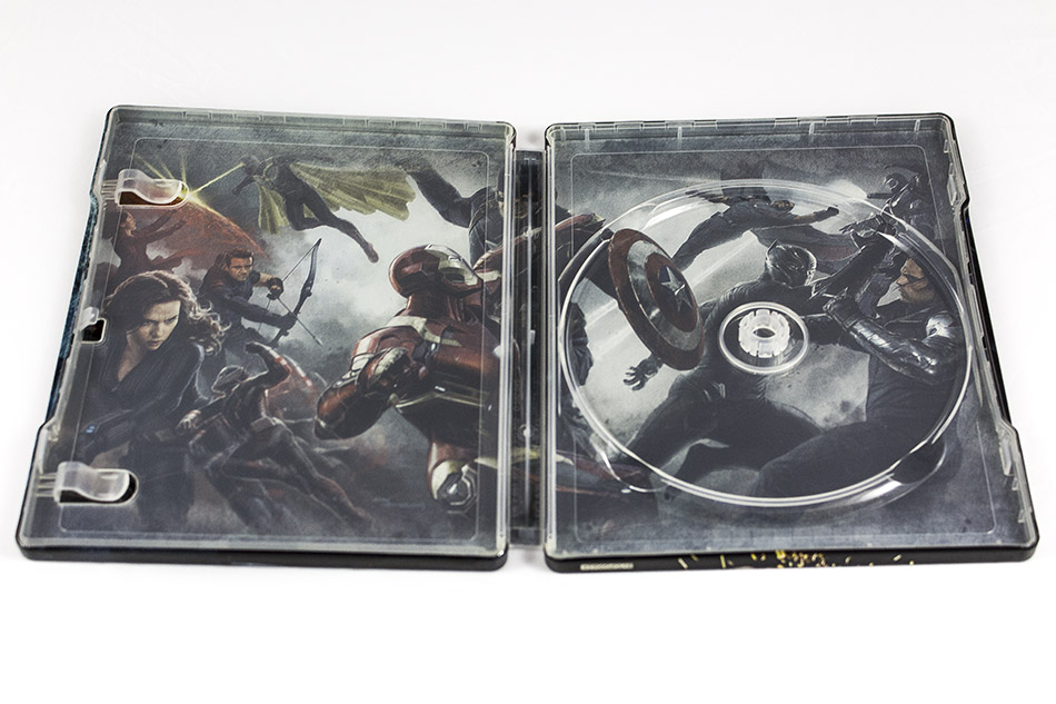 Fotografías del Steelbook de Capitán América: Civil War en Blu-ray 15