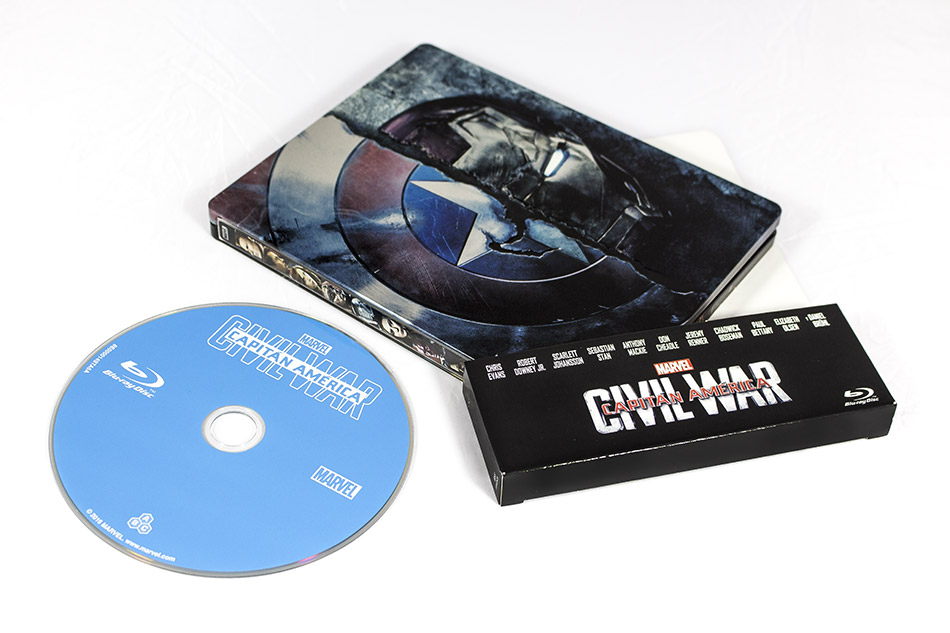Fotografías del Steelbook de Capitán América: Civil War en Blu-ray 16