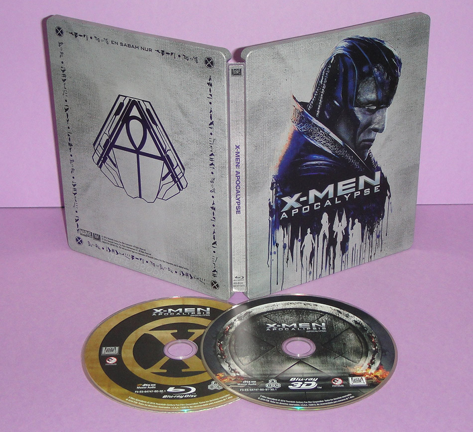 Fotografías del Steelbook de X-Men: Apocalipsis en Blu-ray 15