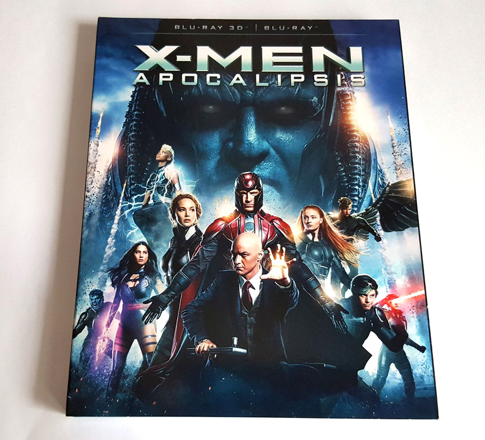 Fotografías de X-Men: Apocalipsis en Blu-ray 3D con funda 1