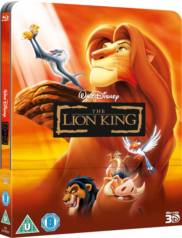 Nuevo Steelbook de El Rey León en 3D y 2D en zavvi.es 2