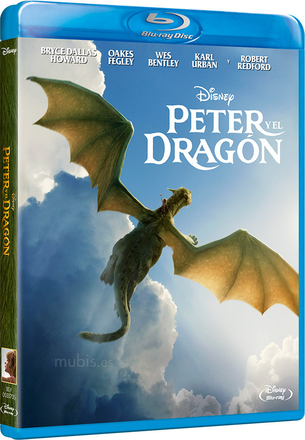 Desvelada la carátula del Blu-ray de Peter y el Dragón 1
