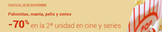 2ª unidad con un 70% de descuento en fnac.es