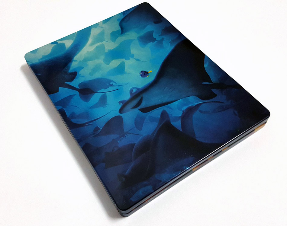 Fotografías del Steelbook de Buscando a Dory en Blu-ray 3D y 2D 16